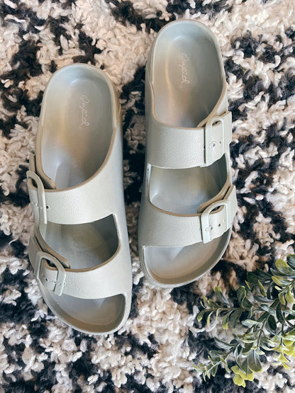 TWO STRAP SANDAL
