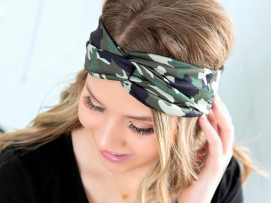 CAMO TWIST HEADBAND