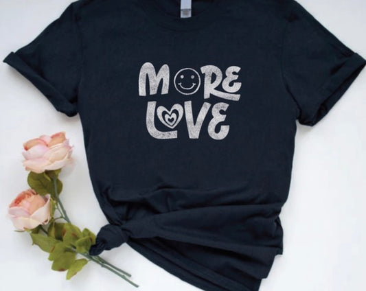 MORE LOVE GRAPHIC TEE