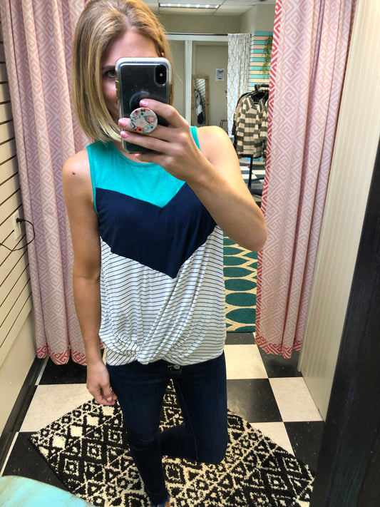 COLOR BLOCK TANK