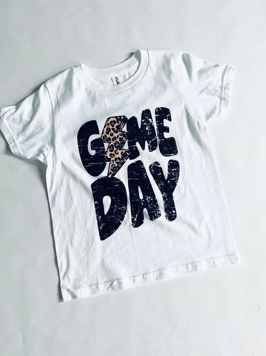 RETRO LEOPARD GAME DAY {LITTLES}