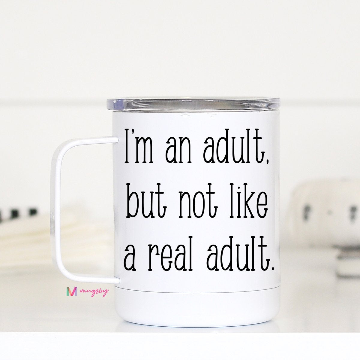 MUG WITH HANDLE