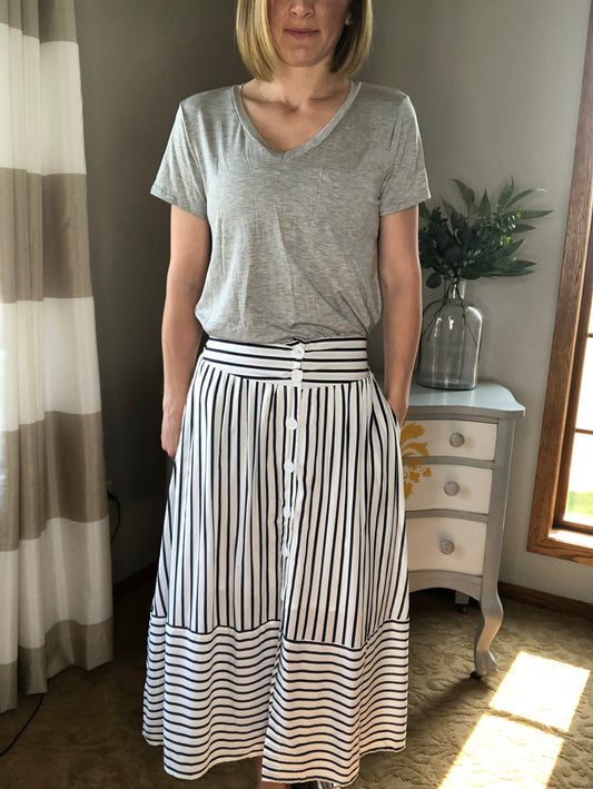 STRIPED SKIRT