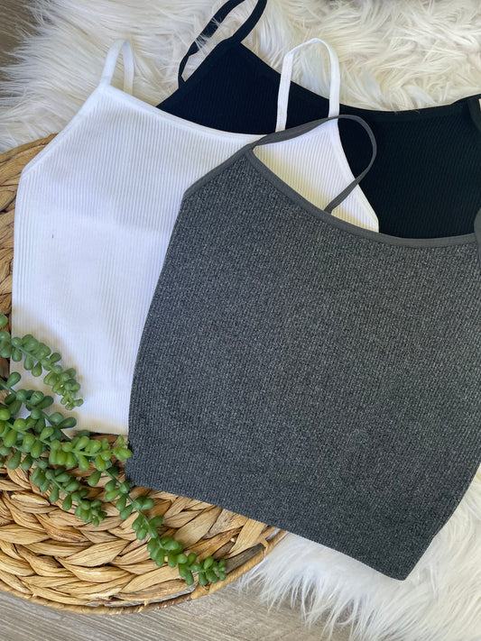 SEAMLESS CROPPED CAMI