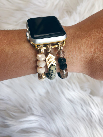 BEADED APPLE WATCH BAND