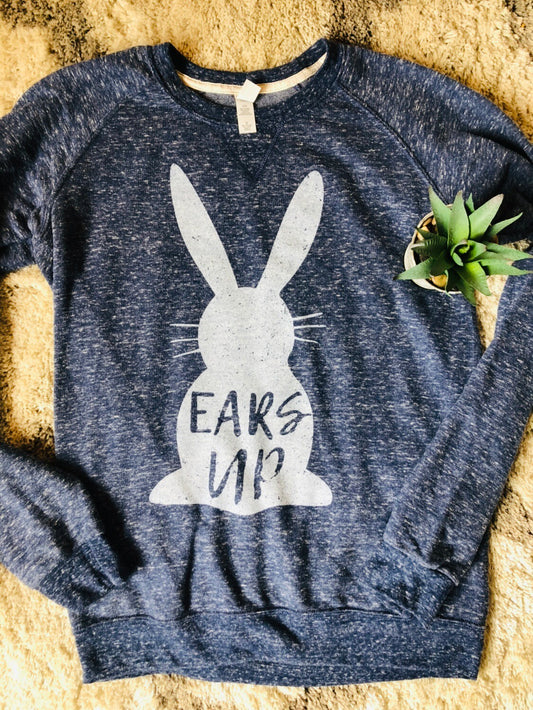 EARS UP CREW SWEATER