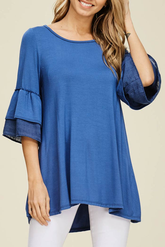 BELL SLEEVE TOP