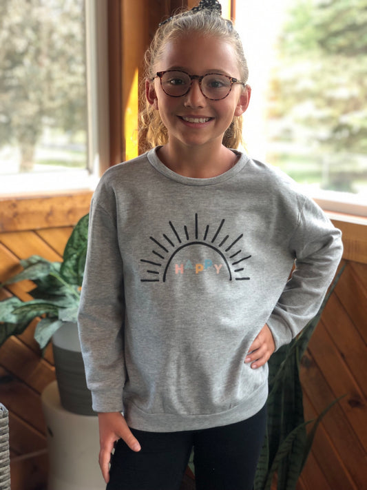 HAPPY SWEATER {LITTLES}