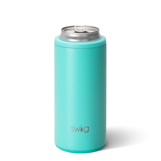 SKINNY CAN COOLER AQUA