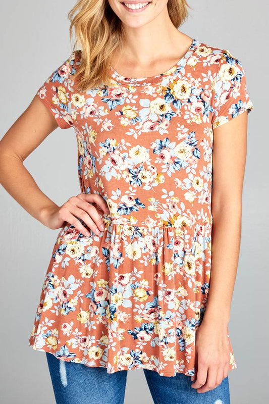 FLORAL TOP