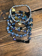 Black/blue/silver/gold Erimish