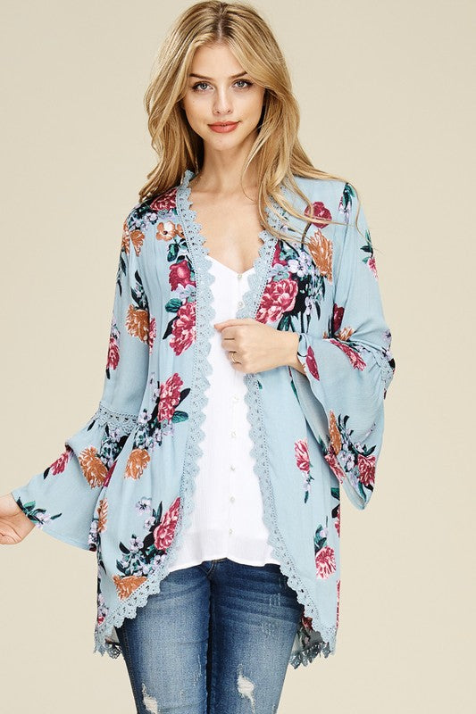 BELL SLEEVE KIMONO