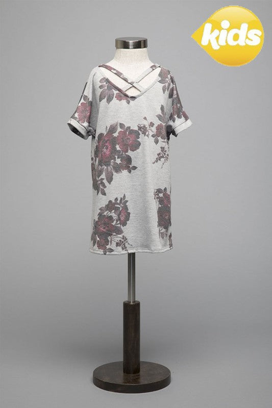 FLORAL CRISS CROSS {LITTLES}