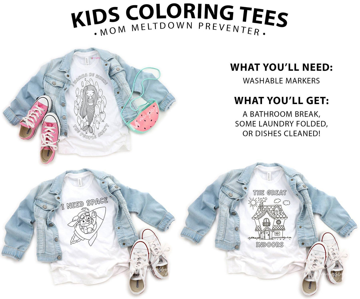 KIDS COLORING TEE