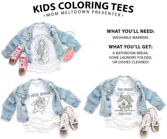 KIDS COLORING TEE