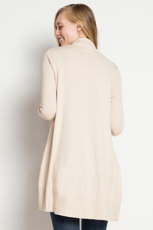 CARDIGAN WITH POCKETS