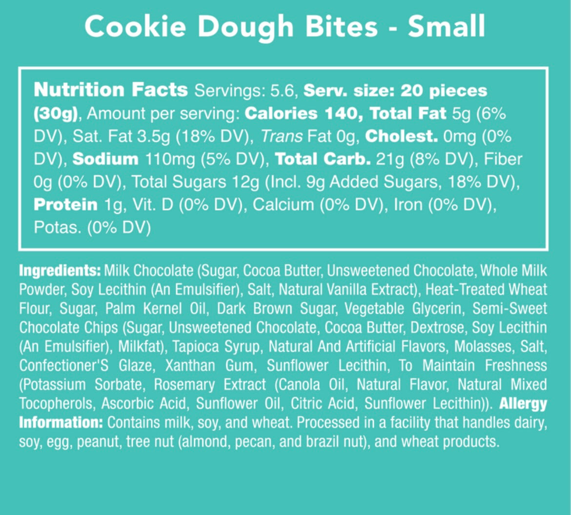 CANDY CLUB COOKIE DOUGH BITES