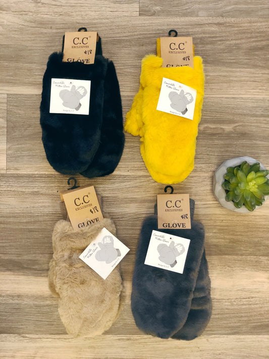 C.C.FUR MITTEN