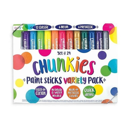 CHUNKIE PAINT STICKS SET OF 24
