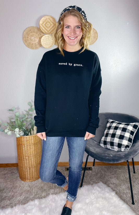 SAVED BY GRACE PULLOVER