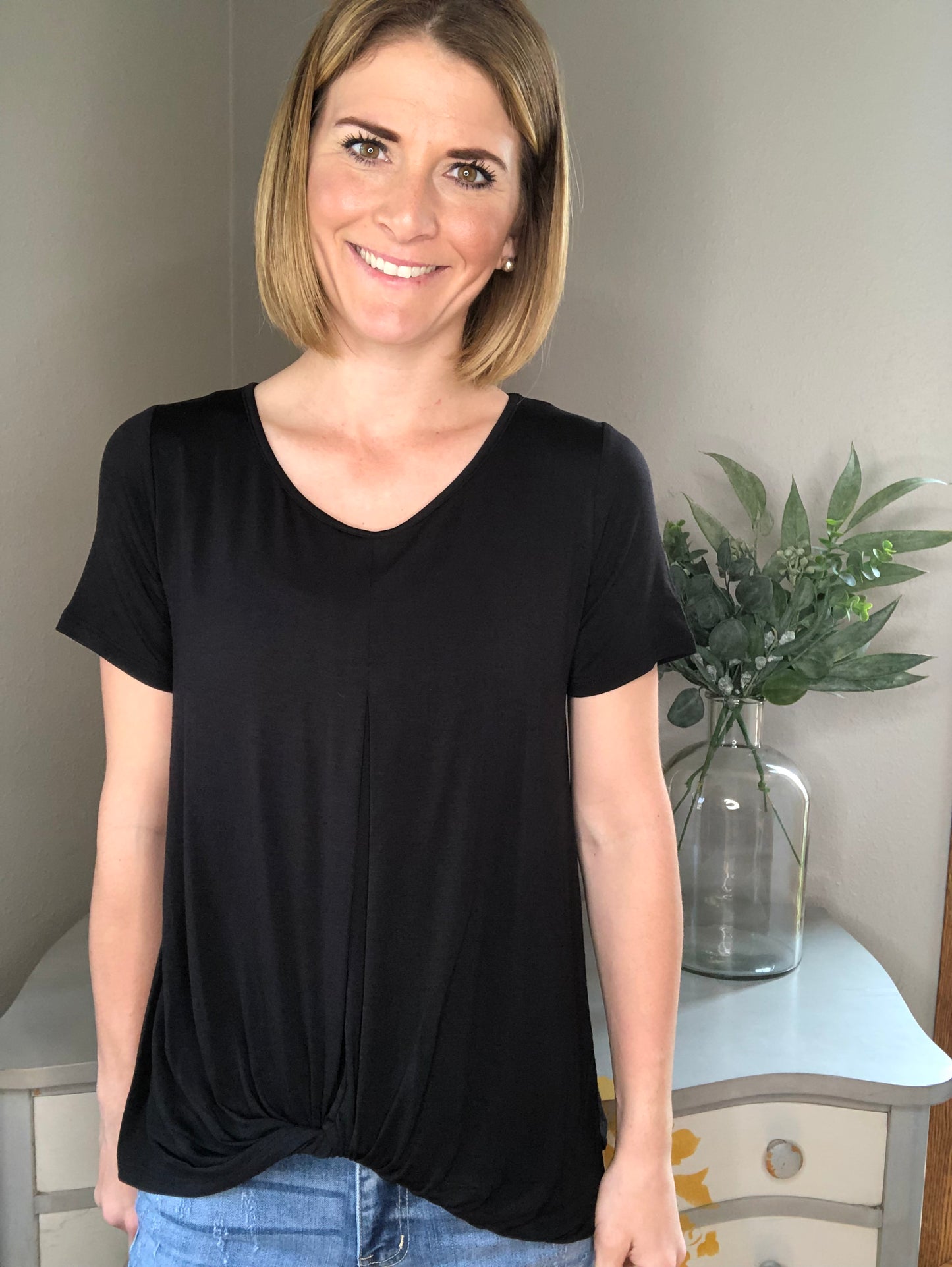 TWIST FRONT TOP