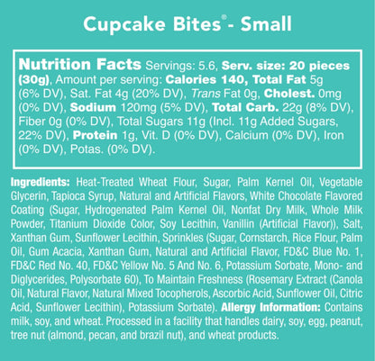 CANDY CLUB CUPCAKE BITES