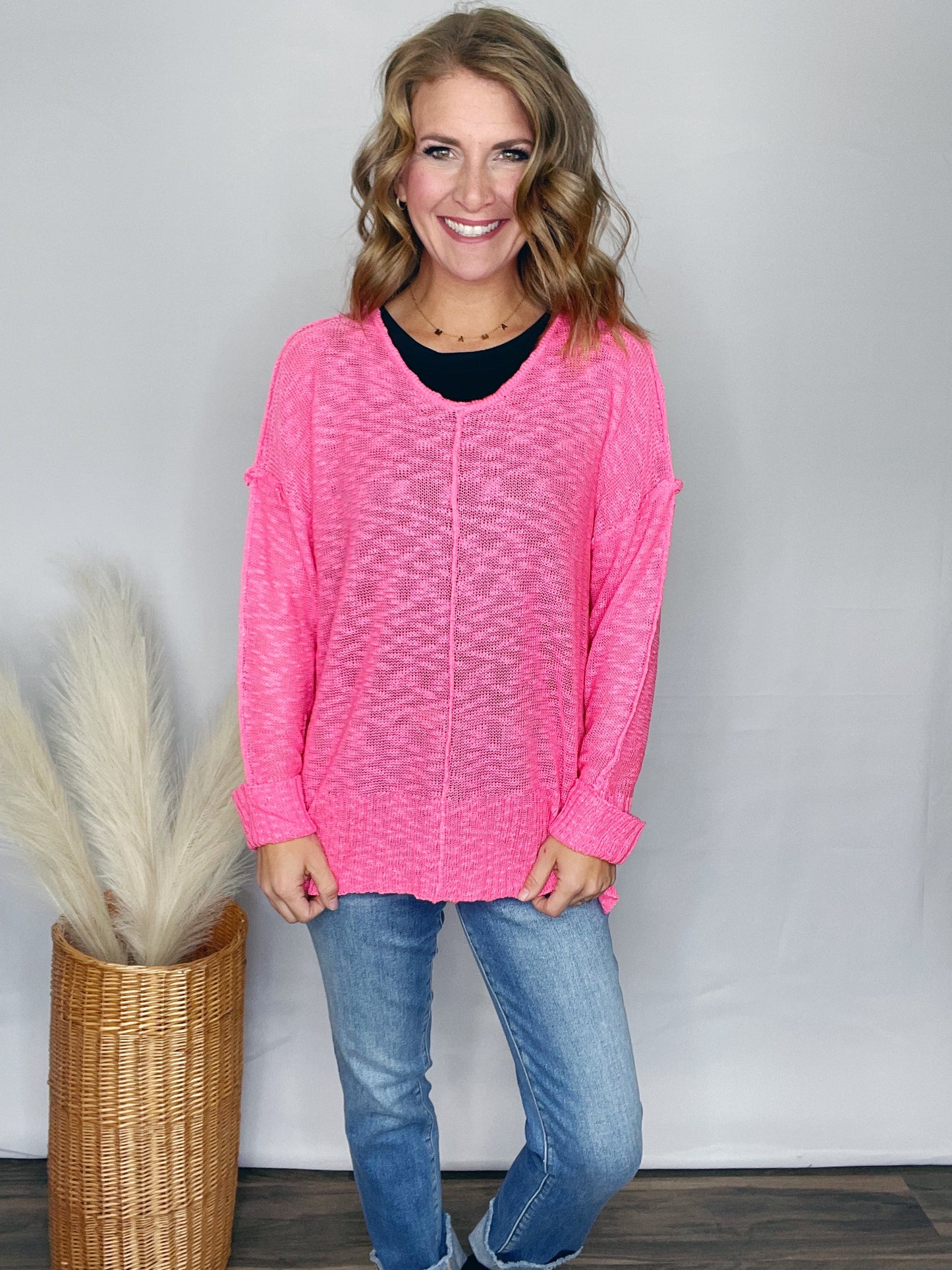 LOOSE KNIT SWEATER