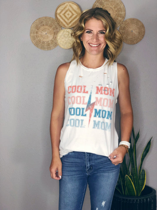 COOL MOM GRAPHIC TANK
