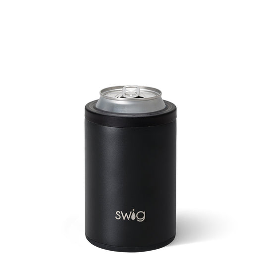 12 Oz. CAN COOLER MATTE BLACK