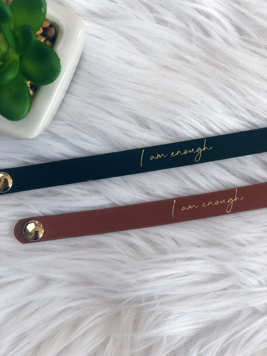 I AM ENOUGH BRACELET