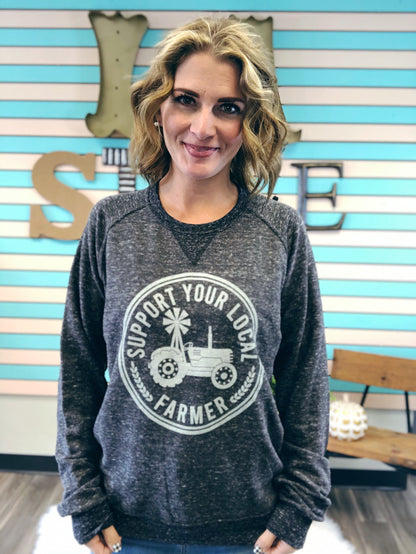 SUPPORT FARMERS SWEATER