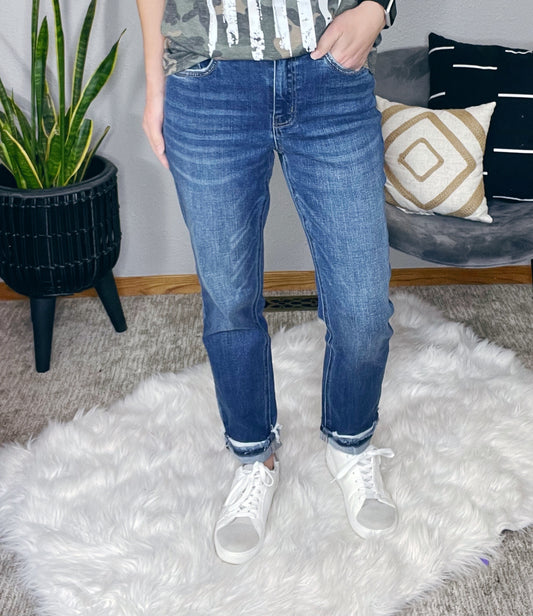 STRETCH BOYFRIEND JEANS