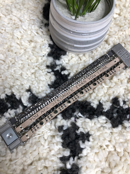 STRONGER - GOOD WORKS BRACELET