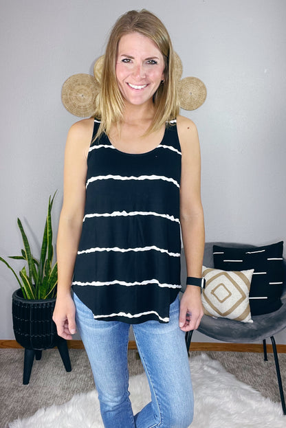 WAVE STRIPE TANK