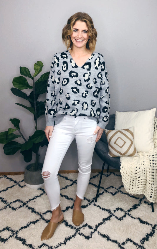 DISTRESSED WHITE KANCAN