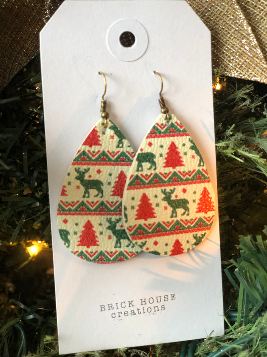 CHRISTMAS REINDEER LEATHER