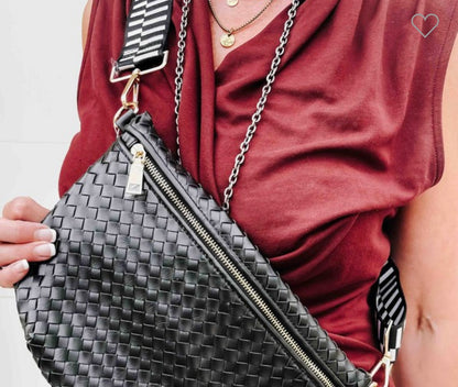 WOVEN BUM BAG