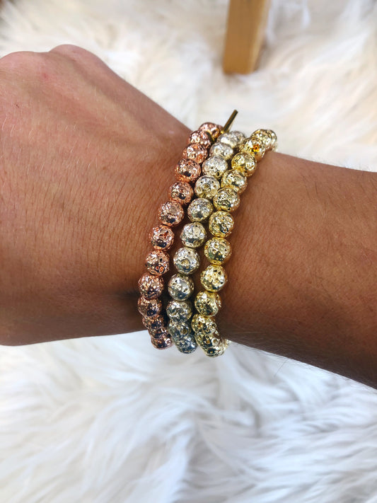 METAL BALL BRACELET