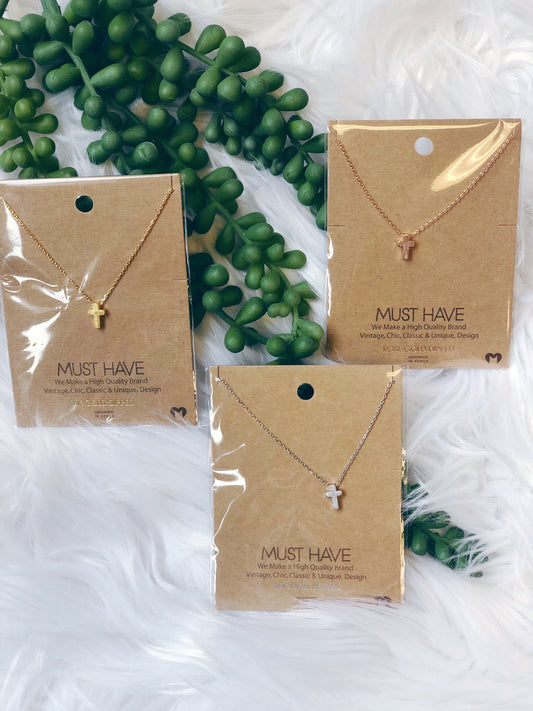 CROSS NECKLACE