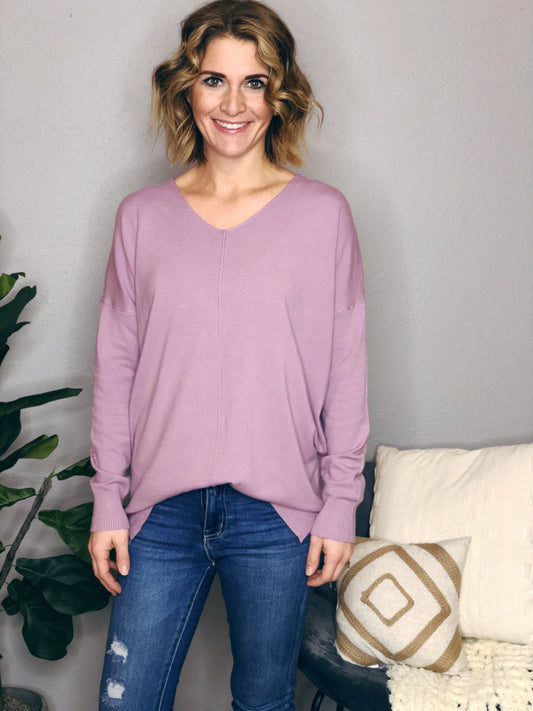 V-NECK SWEATER