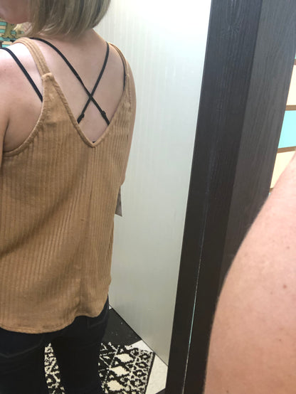 CAMI W/ LACE TRIM