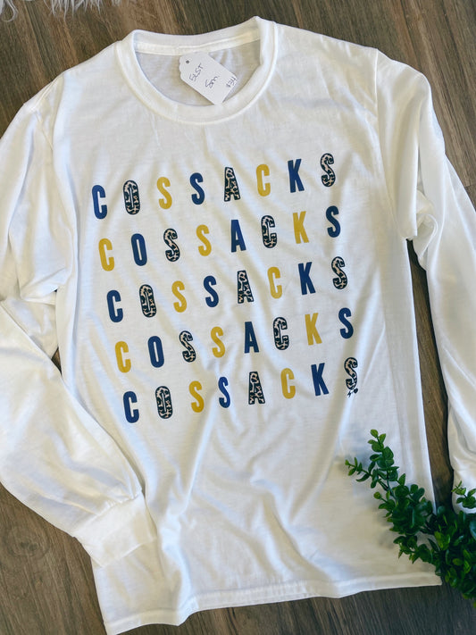 COSSACKS LEOPARD LONG SLEEVE TEE