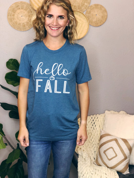 HELLO FALL TEE
