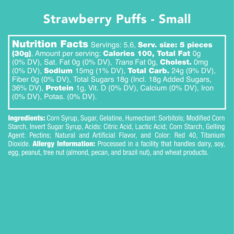 STRAWBERRY PUFFS CANDY CLUB