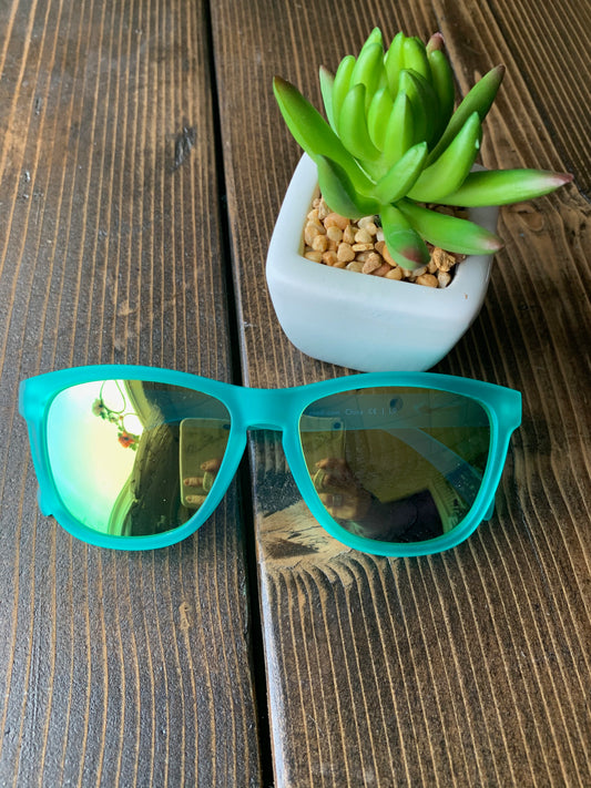 TEAL SUNGLASSES