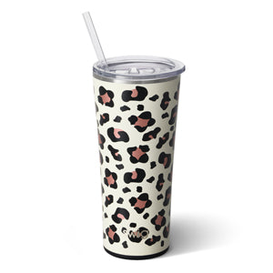 22 OZ LEOPARD TUMBLER