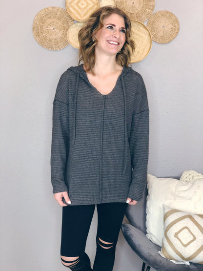 WAFFLE HOODIE