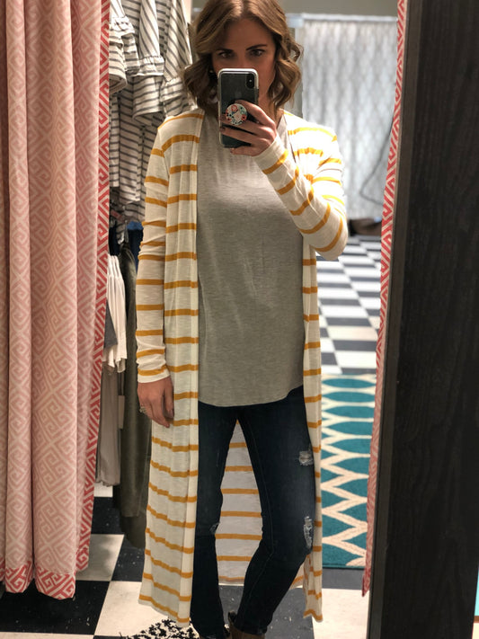STRIPED DUSTER