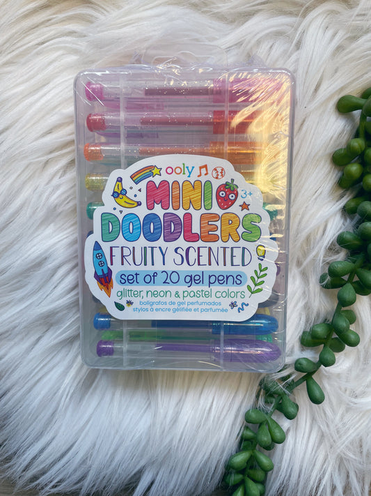 MINI DOODLERS FRUITY SCENTED GEL PENS