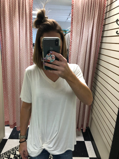 CREAM SIDE KNOT